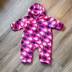 Hatley Baby Girl's Bunting Suit/Baby Bundler, Size 9-12 Months